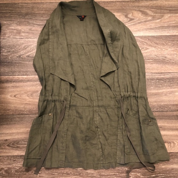 Guess Olive Green Vest - Picture 3 of 5